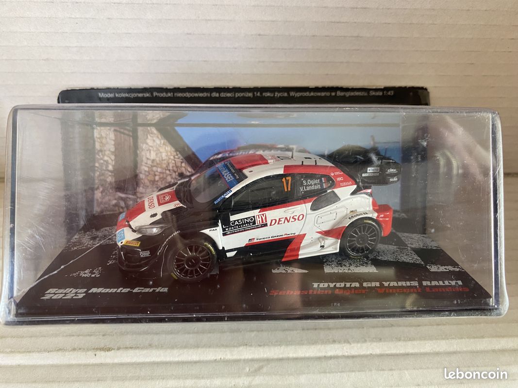 RALLYE WRC 2024 1/43, TOYOTA GR YARIS Rally1 E. Evans