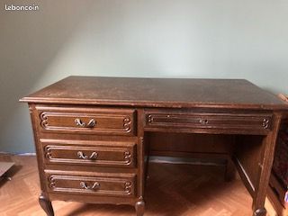 Vends bureau bois massif (image 2)