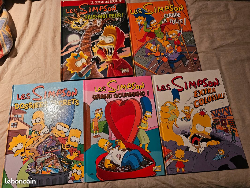 BD LES SIMPSON - Bart SIMPSON - nombreux titres au choix - Livres