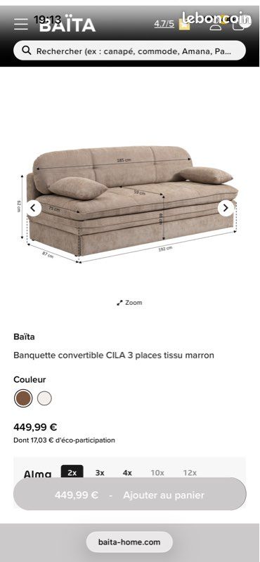 Canapé (image 4)