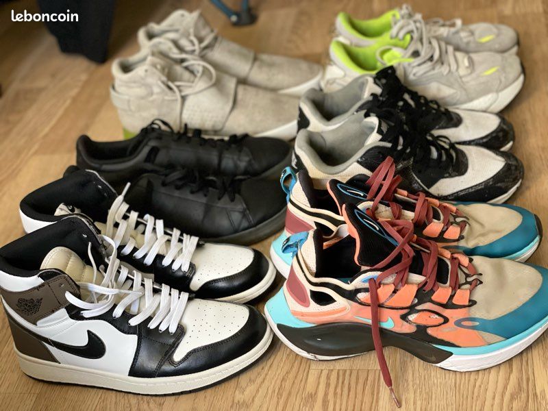 Lot de baskets Nike et adidas Chaussures