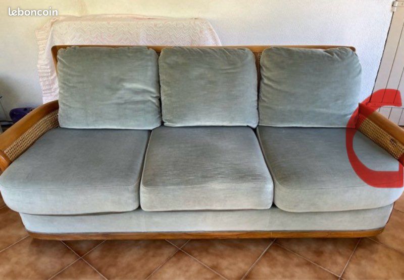 Canapé cuir roche bobois - Ameublement