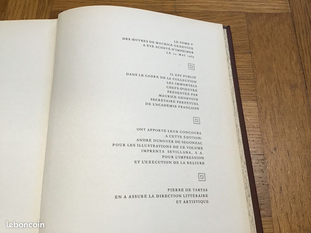 TIP Livres maurice Genevoix (image 7)