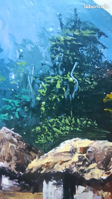 Peinture sur toile signée "Materesi" Congo (image 4)