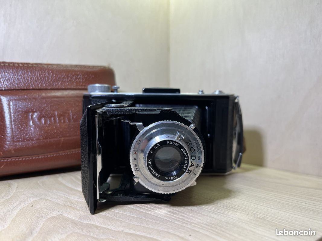 Appareil Photo Ancien KODAK Anastigmat à Soufflet - Vintage