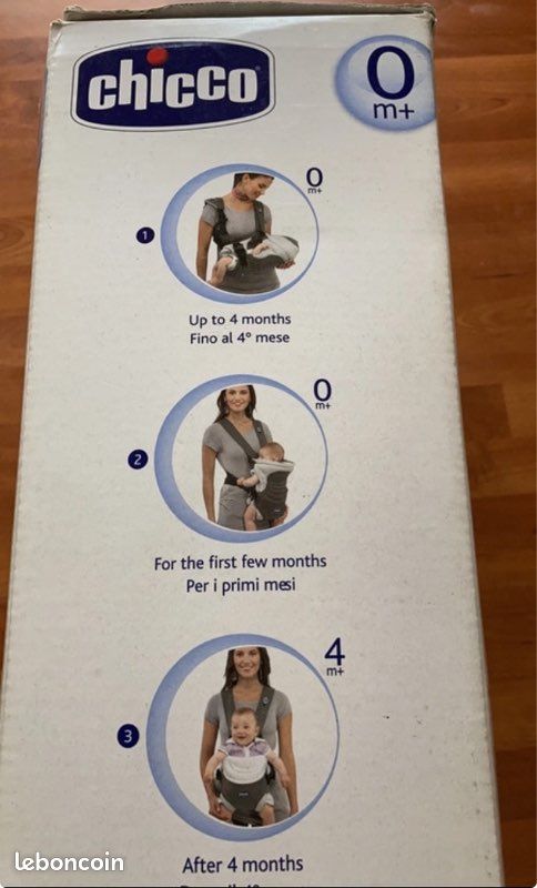 Porte bébé Chicco soft dream Équipement bébé