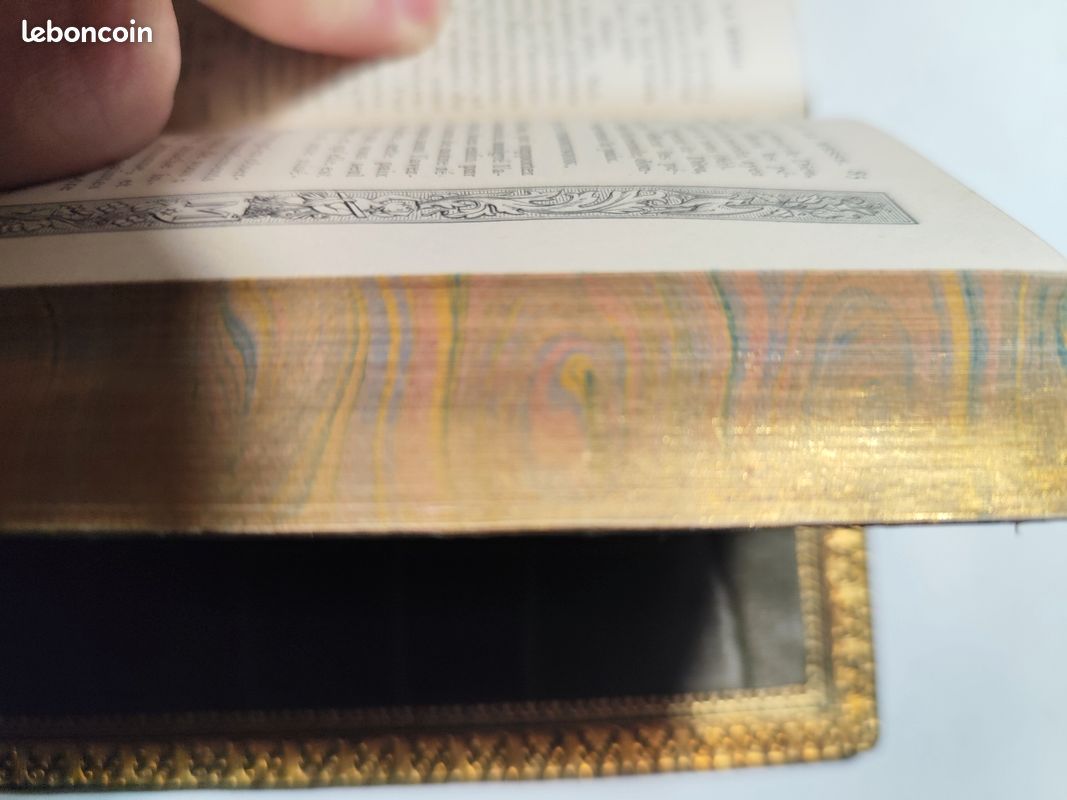Très beau MISSEL ROMAIN - 1900 - MAROQUIN - livre ancien (image 7)