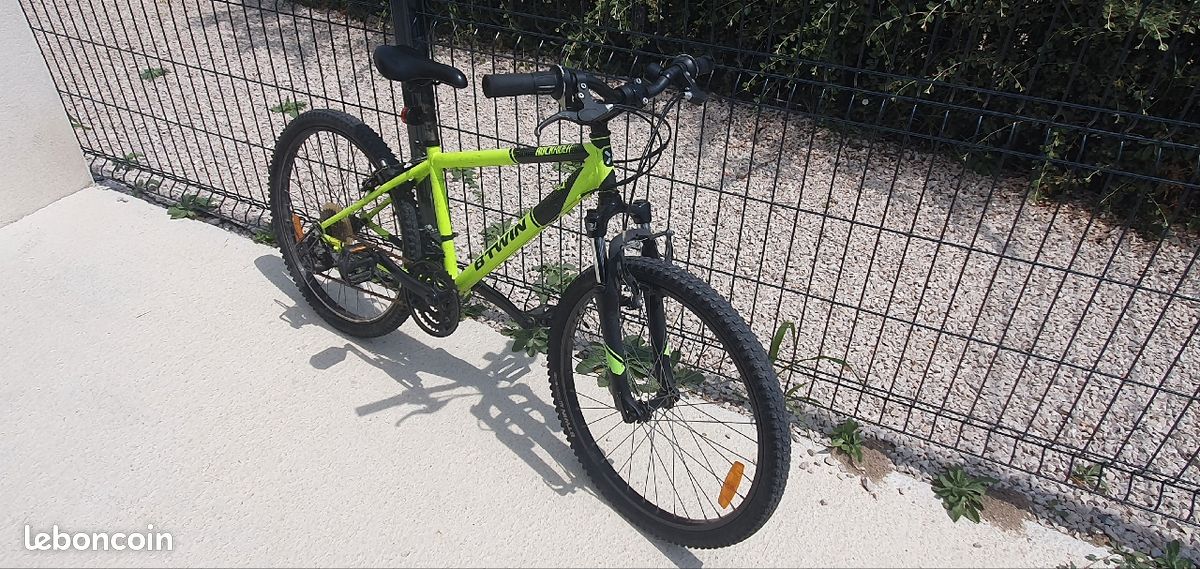 Vélo VTT enfant 24 pouces B-TWIN Rockrider 500 (image 2)