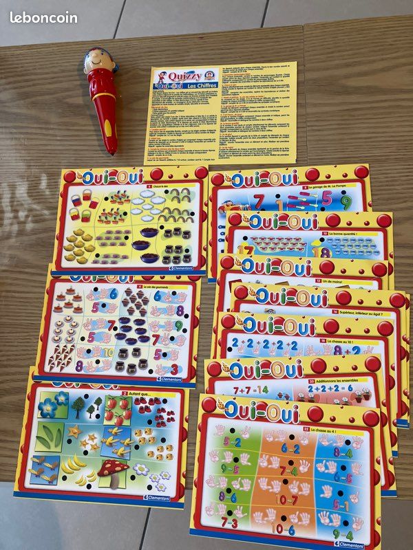 Quizzy apprendre à compter Oui-Oui 4-6 ans Clementoni (image 3)
