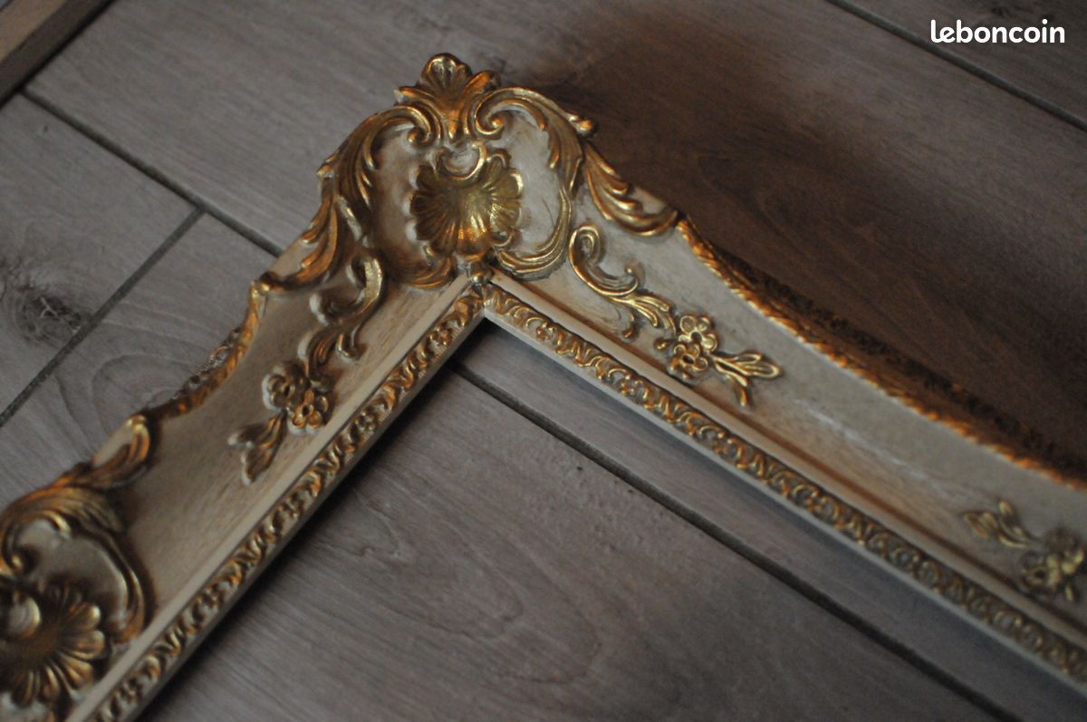 Cadre ancien moulures et dorures 30x40 (image 6)