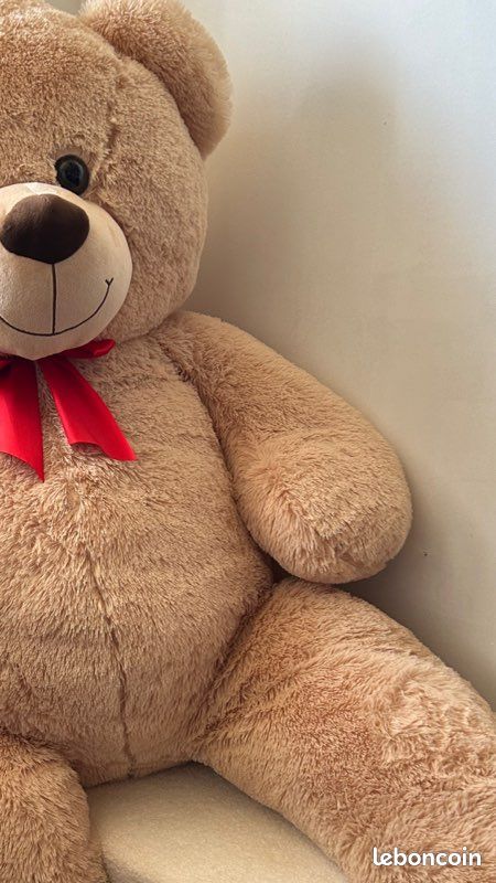 Ours en peluche 1m (image 1)