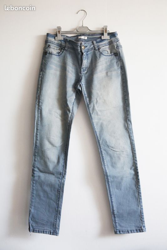 Jean Brut Jean Large Promod Jean Droit Brut Promod Taille 42 Vêtements