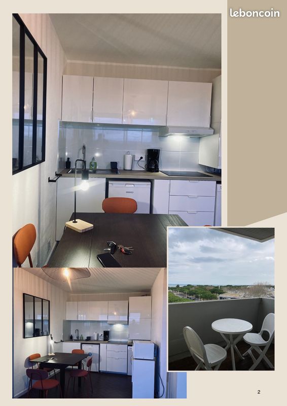 Appartement 1 pièce 25 m² · à Mauguio · 24,5 m² · 550 €/mois