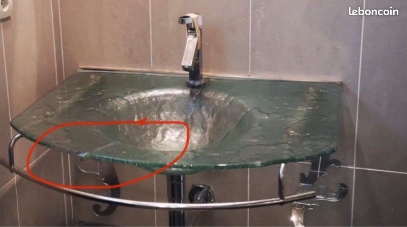 Vasque en verre (image 2)