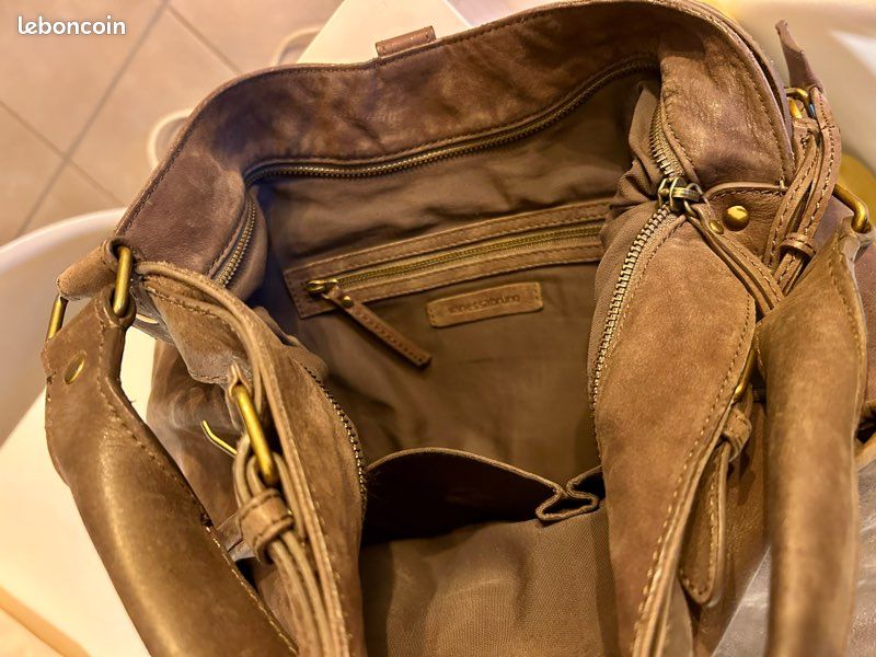 Handbag Sac Besace Daim Sac Besace Daim Vanessa Bruno Accessoires