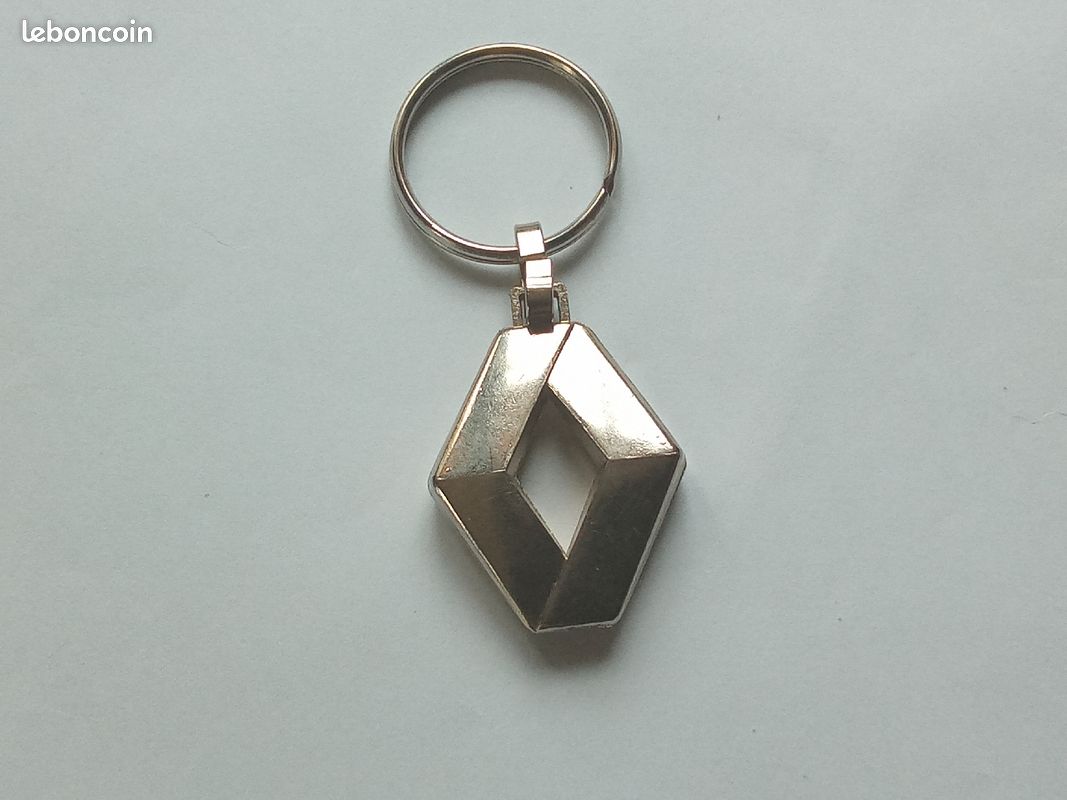 Porte-clés Renault Vel Satis, Collection Auto Française En Simili Cuir