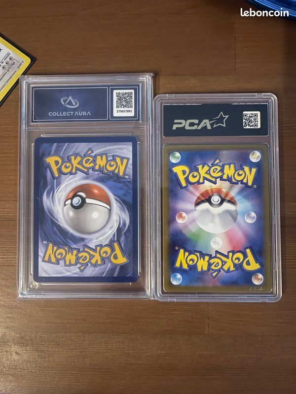 Lot carte gradé Dracaufeu, zeraora, Cancrelove et Mouscoto GX, PCA et collectaura (image 2)