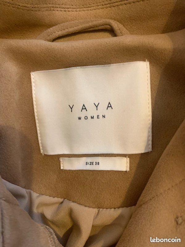Veste femme beige T 38 YAYA (image 1)