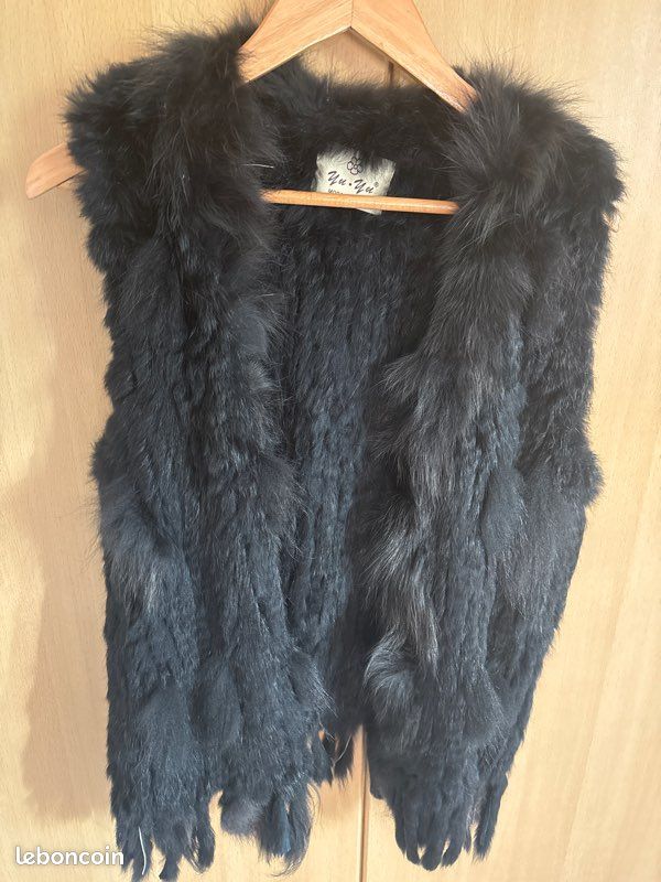 Gilet sans manche en fourrure (image 1)