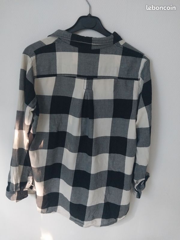 Chemise à carreaux H&M taille 36 (image 5)