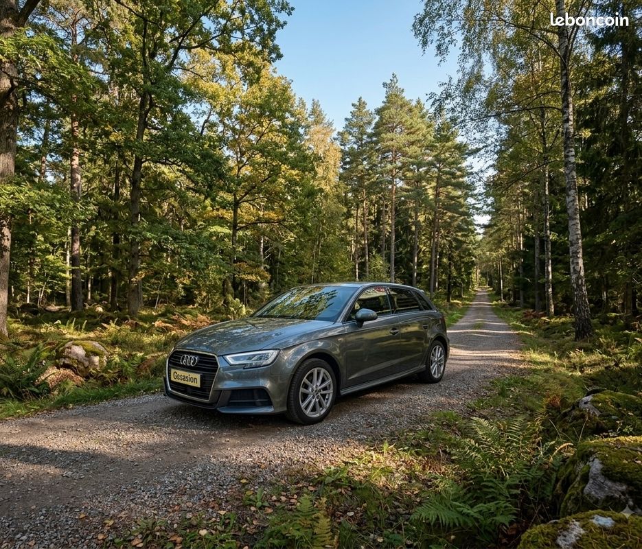 Audi A3 Sportback TDI cuir / nav / vitual cockpit / 79000km / S-LINE (image 1)