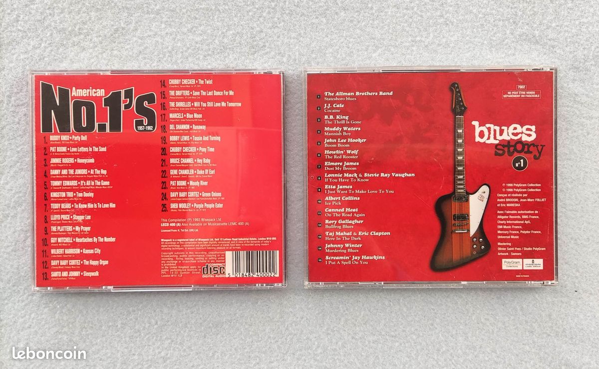 CD Musique Rock et Blues - Années 50 / 60 (image 2)