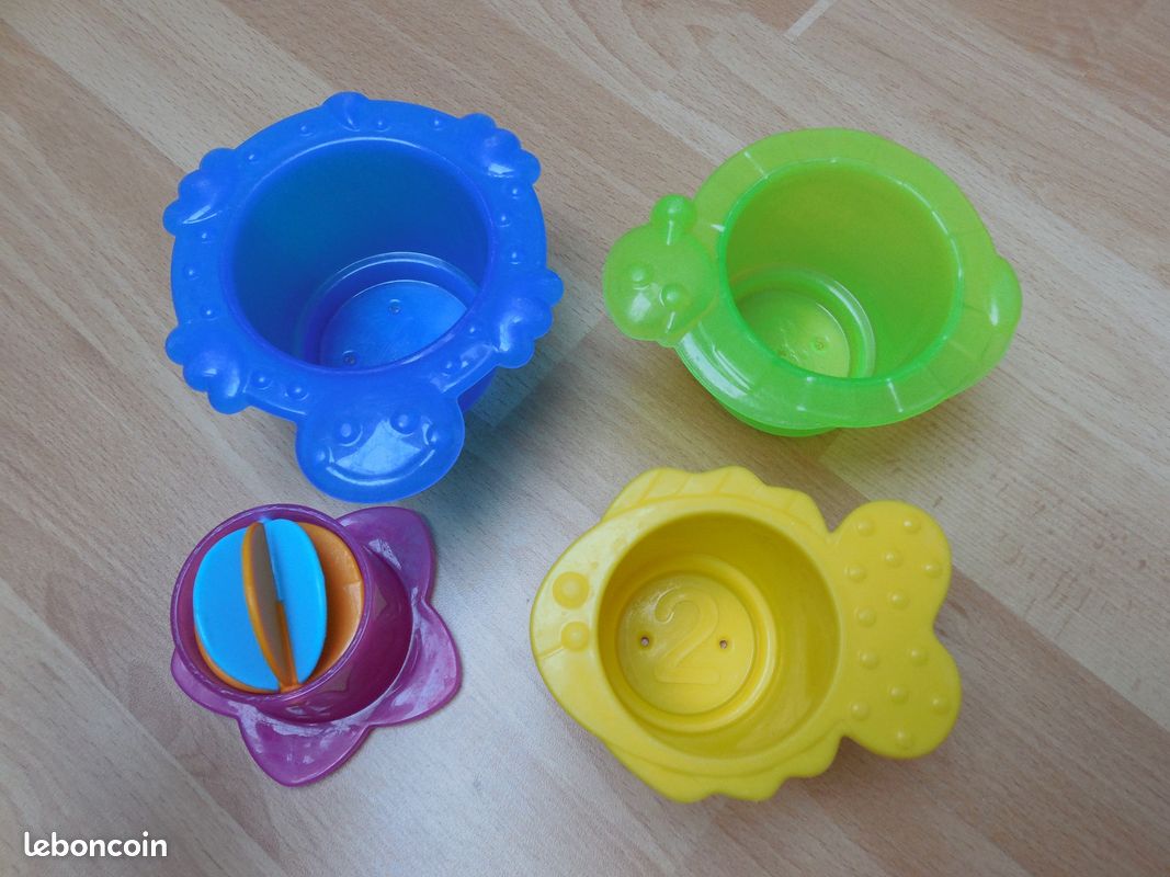 Gobelets de bain empilables (LN67) (image 3)