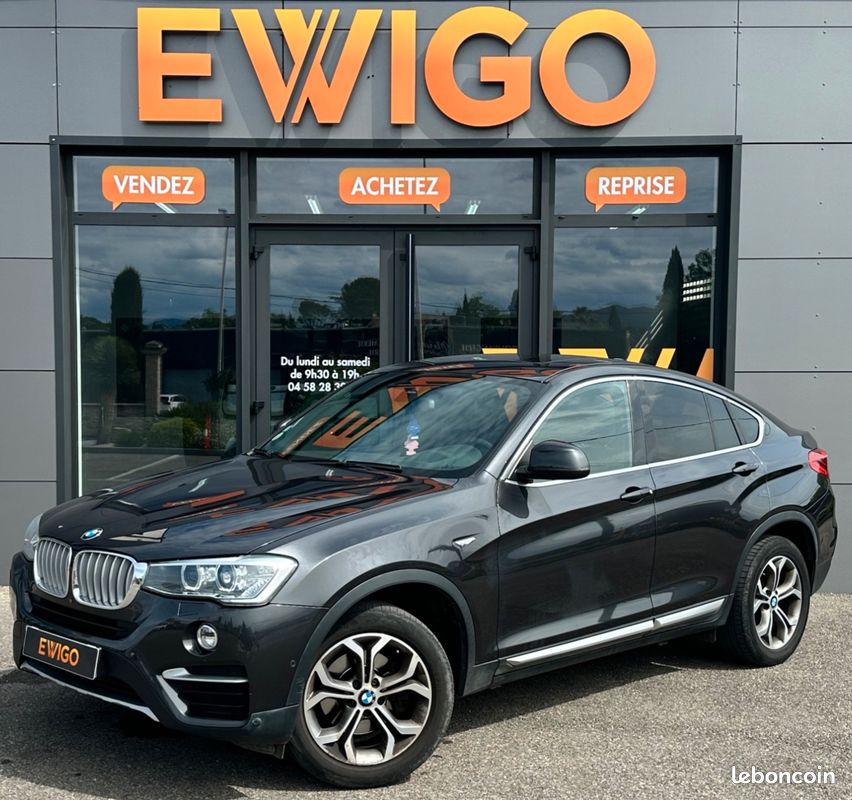 Bmw x4 3.0 d 260 x-line xdrive bva - toit ouvrant - affichage tete haute - origine france (image 1)