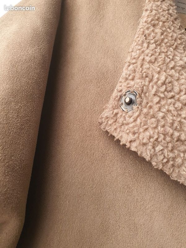 Manteau manches coupées zara t36 (image 3)