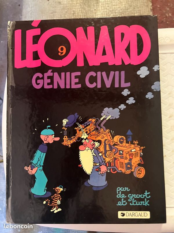 Lot de 4 BDs Léonard (image 5)