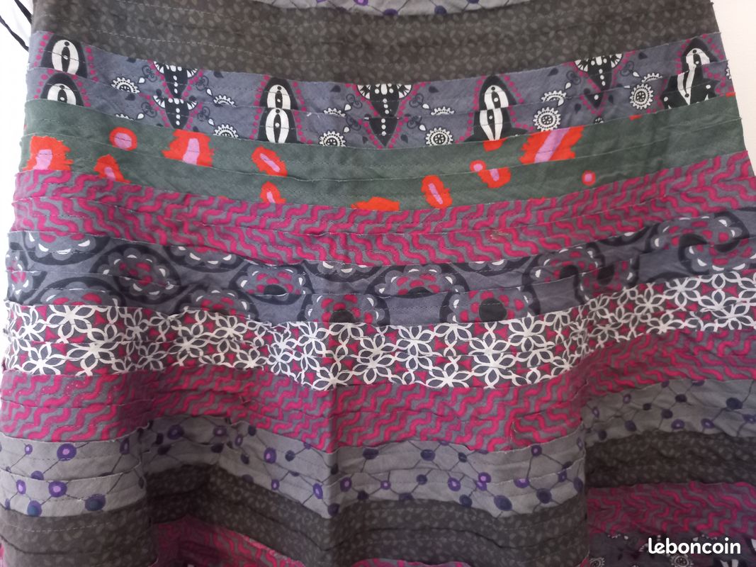 Jupe neuve chic ethnique 36 (image 2)