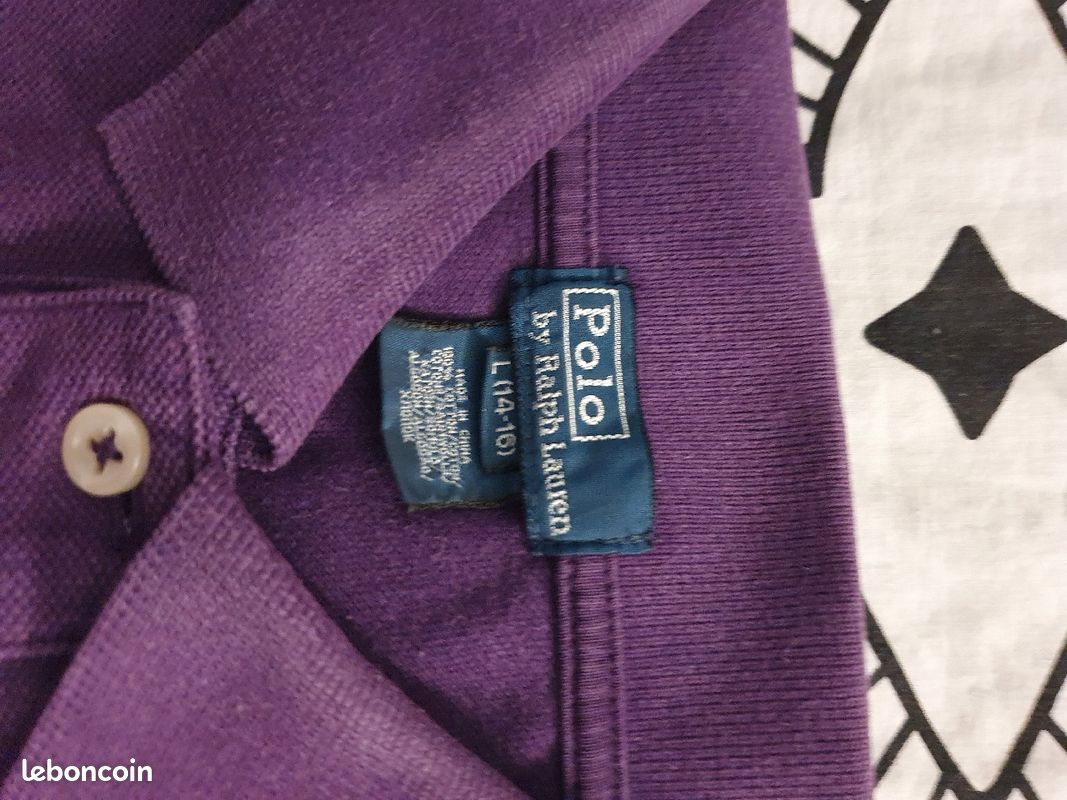 Polo ralph lauren pour enfant manches longues (image 3)