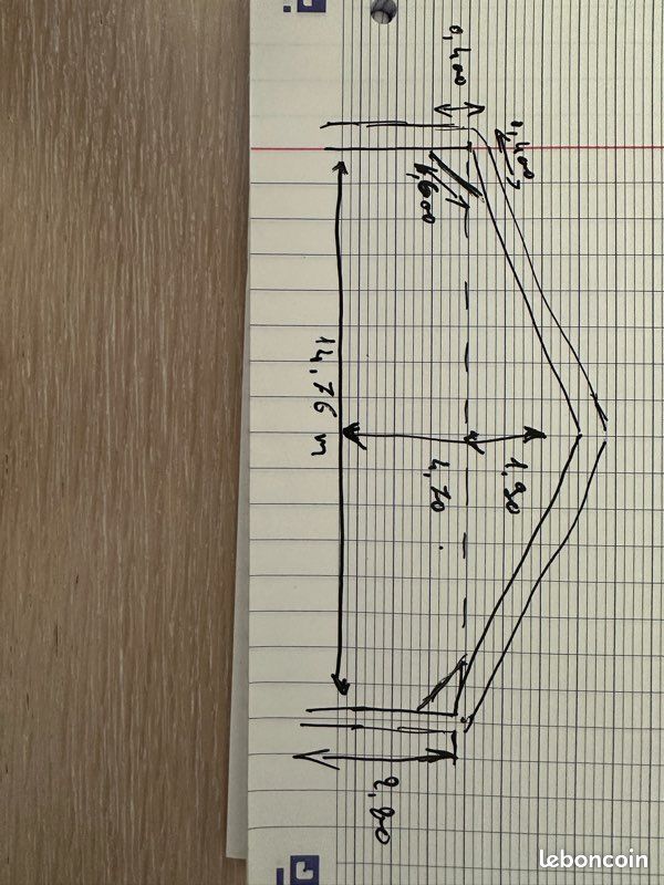 Ensemble de 6 fermes IPE de 220 lg 14,76 mètre (image 4)