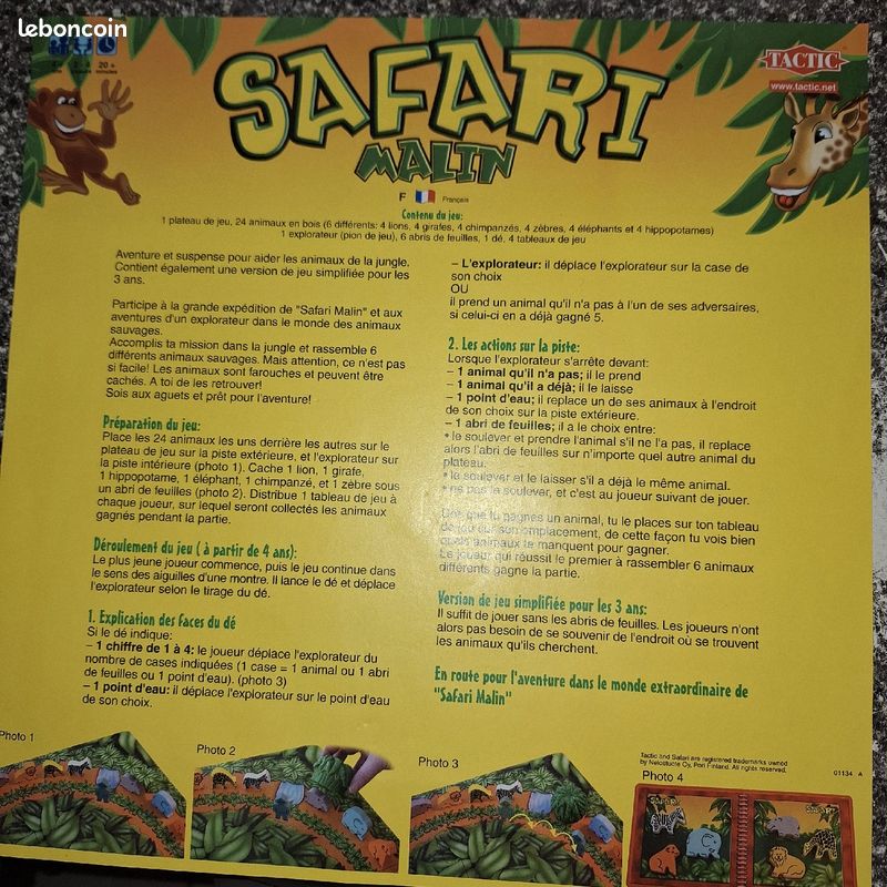 Jeu Safari malin (image 6)
