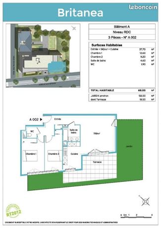 Appartement a louer bretigny-sur-orge - 3 pièce(s) - 68 m2 - Surfyn