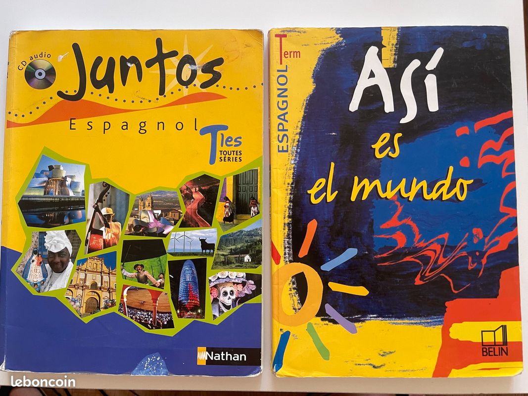 Lot de 2 livres espagnol pour terminale (image 1)