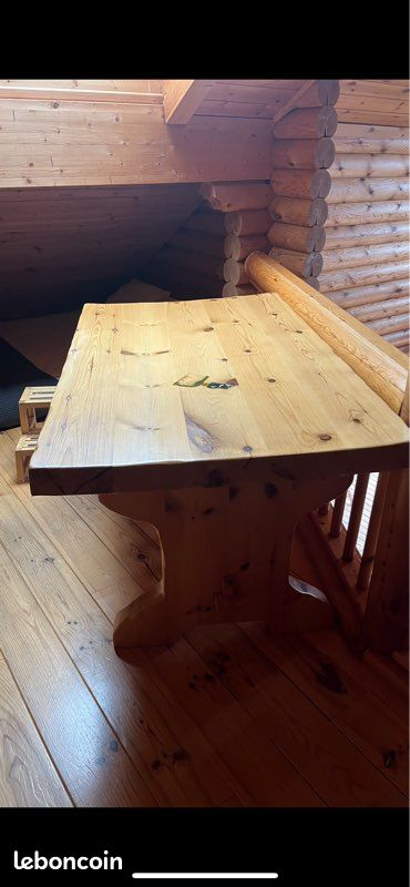 Très belle table monastère en pin massif (image 2)
