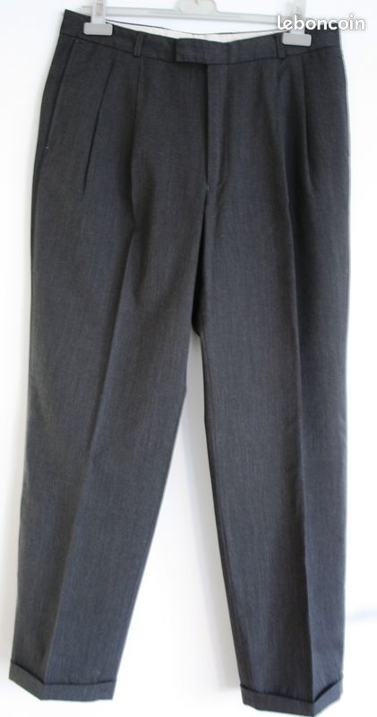 Pantalon type "costume" Gris Taille 44 (image 1)