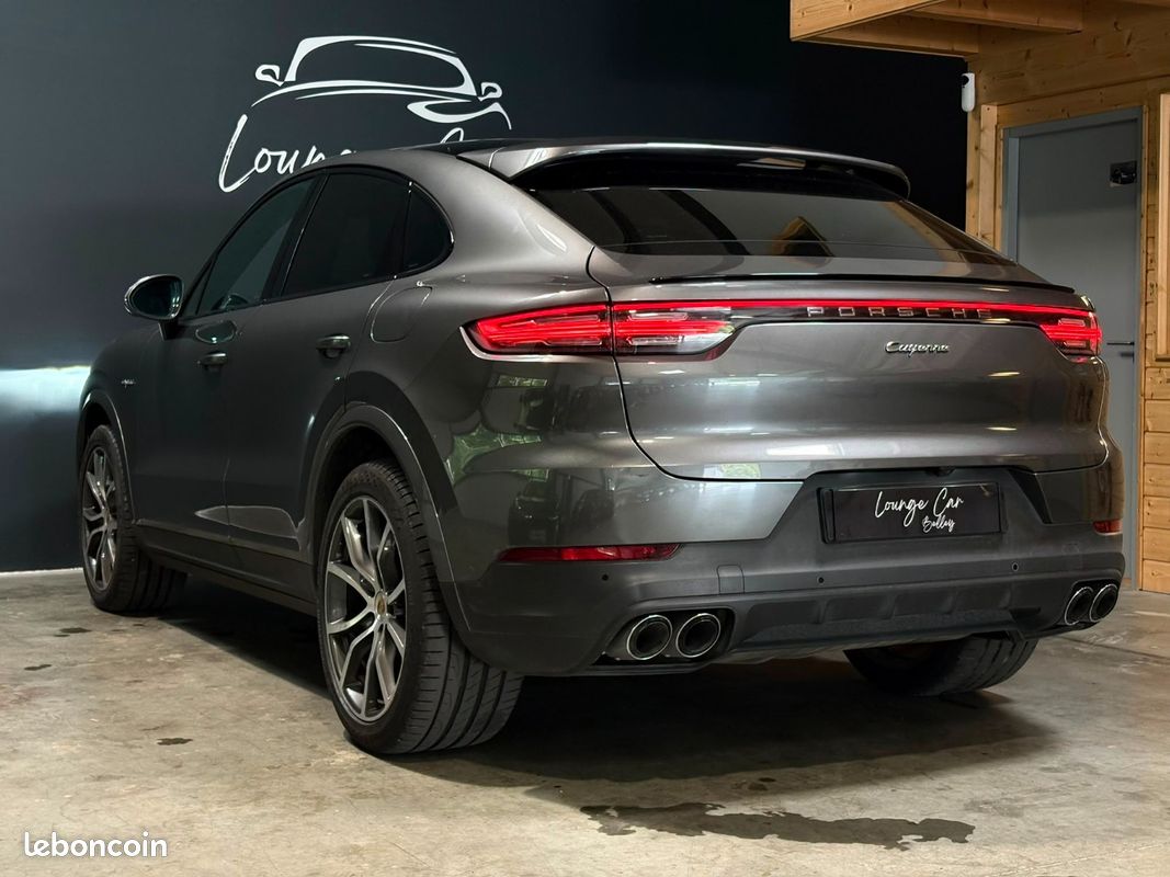 PORSCHE CAYENNE COUPE E-Hybrid 3.0 V6 462 ch Tiptronic BVA - Toit panoramique (image 4)
