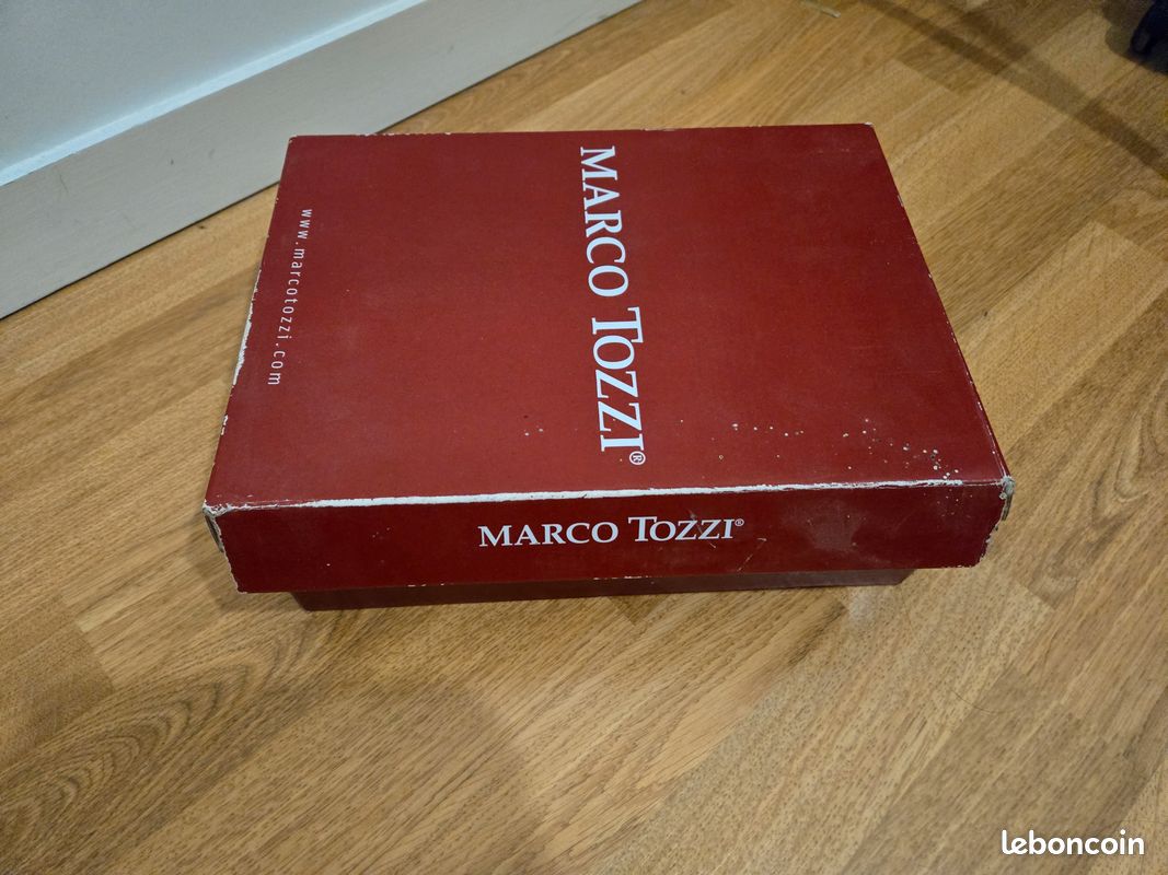 Chaussures à talons hauts rouges Marco Tozzi (image 12)