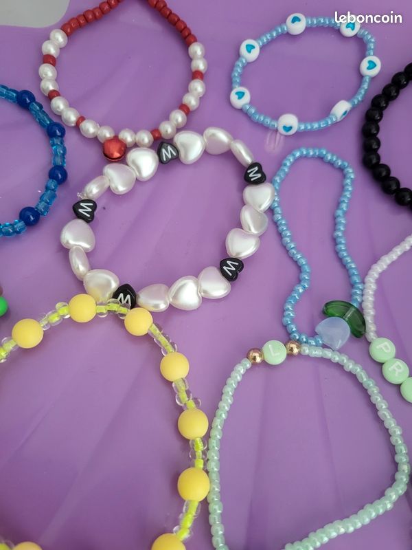 Bracelet perles filles (image 3)