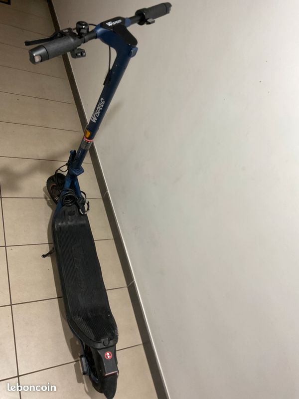 Trottinette électrique wispeed c10 -55 bleu (image 1)