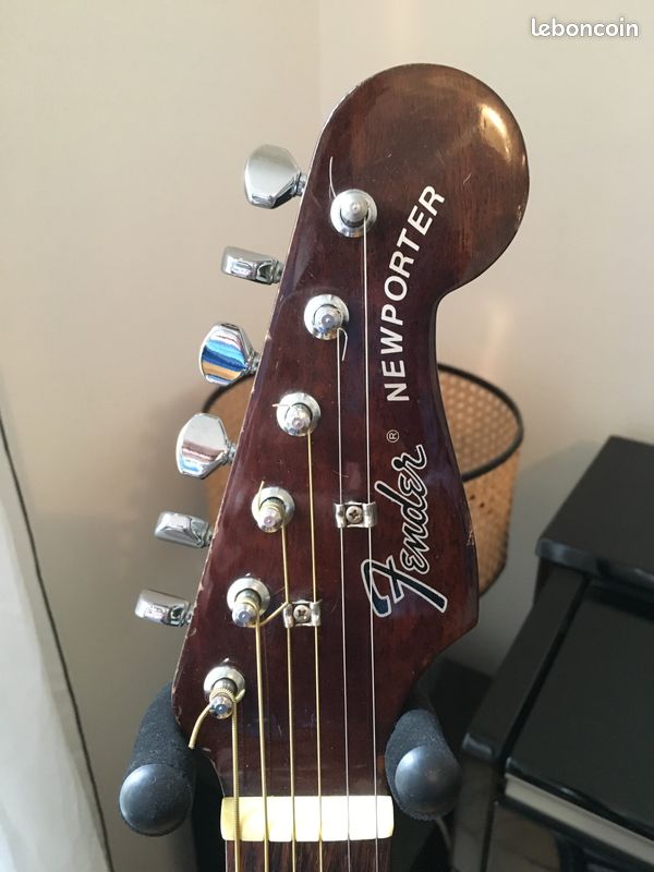 Guitare acoustique Fender Newporter 1990's (image 10)