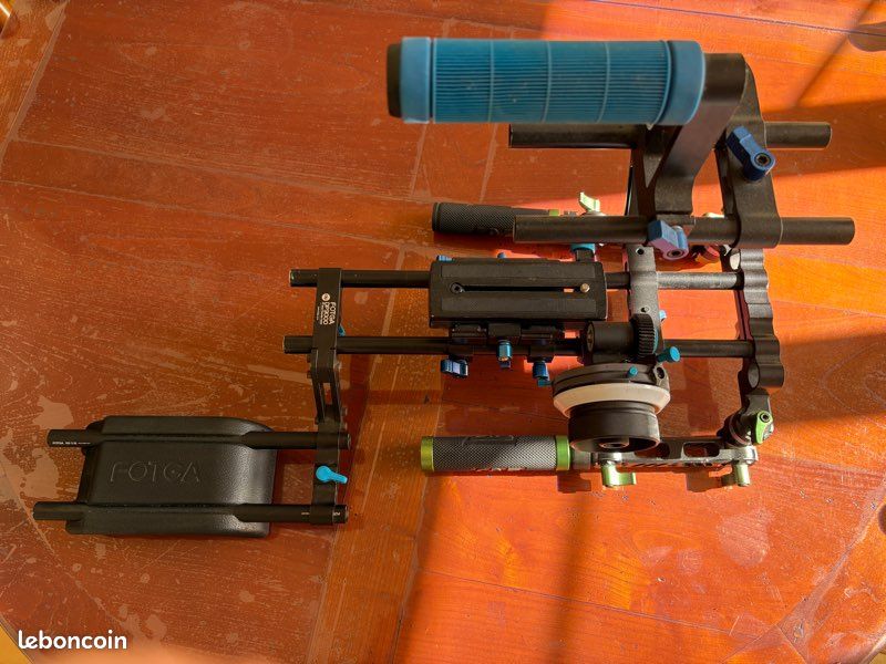 Kit cinéma Blackmagic BMCC 2.5K EF complet + 3 objectifs + rig + Pelicase (image 11)