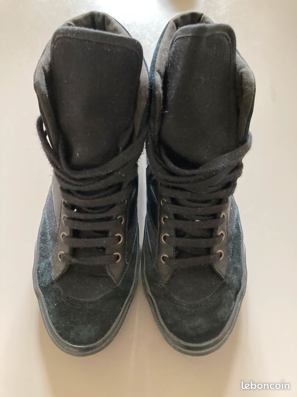 Baskets Montantes noires Saint laurent (image 1)