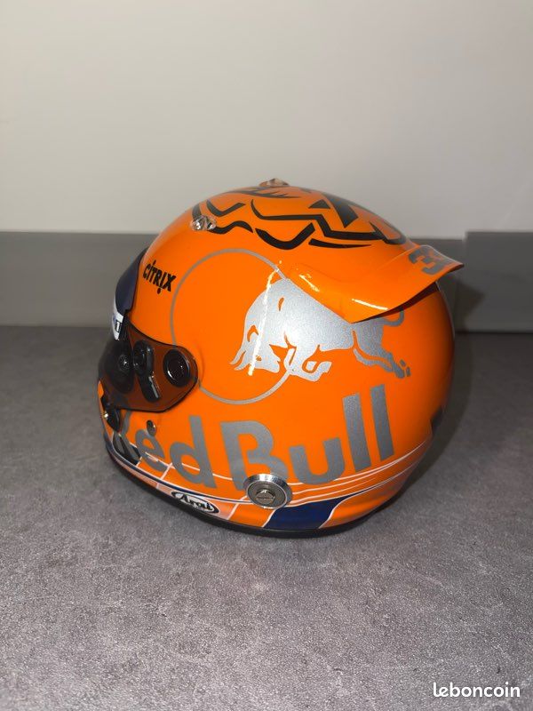 Casque Max Verstappen 2018 Spa Custom - F1 Red Bull (image 5)