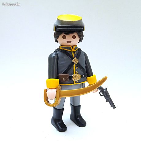 Lot De Chapeaux Playmobil Personnalisés Nordiste/Sudiste - Style Western, Neufs