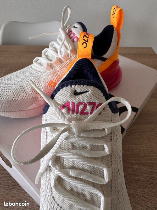 Chaussure Nike Blanche Air Max 270 Femme Rouge Nike Air Max 270