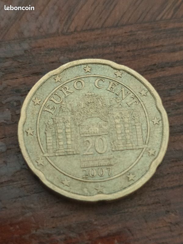Pièce 20 Cent Euro Autriche 2007 (image 1)