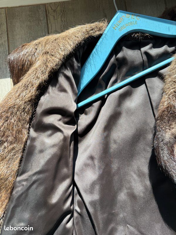 Veste vrai fourrure (image 3)